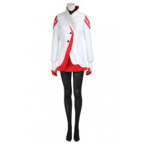 Pokemon GO Candela Female Red Cosplay Costume