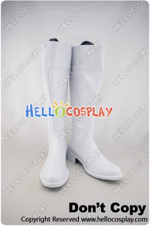 Gintama Cosplay Nobume Imai White Boots