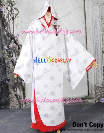 Vocaloid 2013 Cosplay Snow Miku Costume Hanayome Kimono