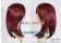 Dark Wine Red 45cm Cosplay Straight Wig