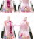 Vocaloid 2 Cosplay Sakura Miku Costume New