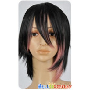 Makai Ouji Devils And Realist Cosplay Dantalion Huber Black Pink Wig