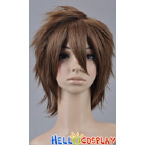 Brown Short Wig Layered Cosplay Wig