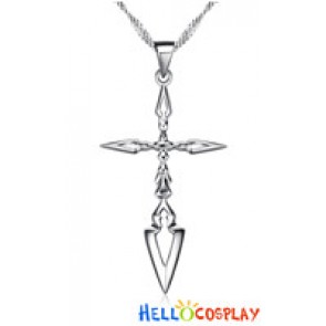 Fate Stay Night Cosplay Saber Silver Necklace